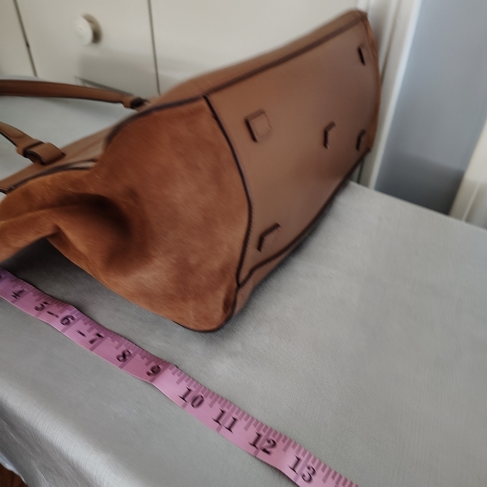 Halston Brown Heritage Shoulder Bag - Picture 9 of 14